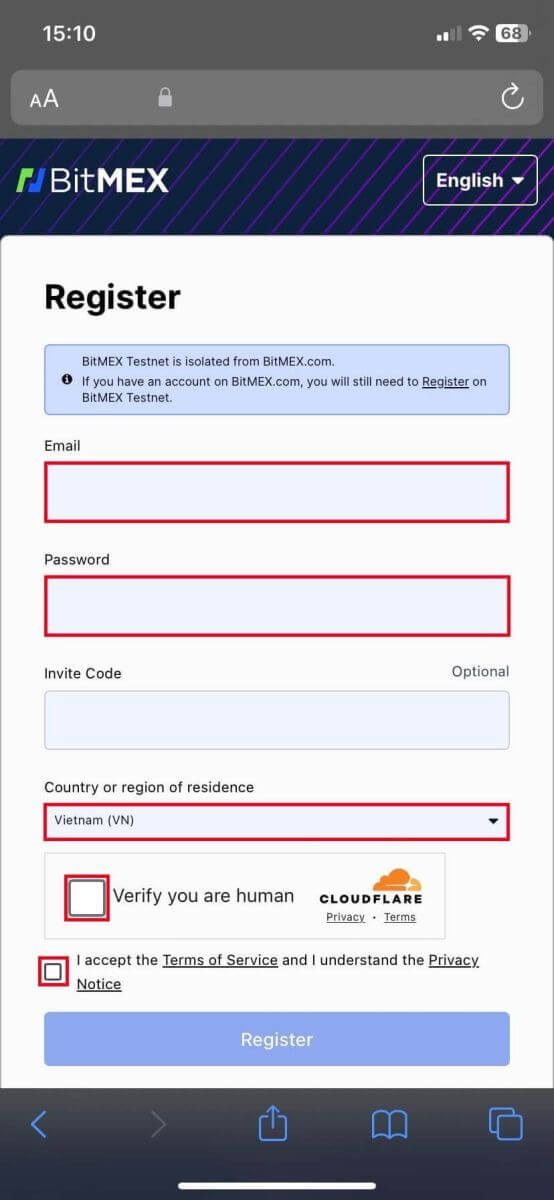 Jak otevřít demo účet na BitMEX Jak otevřít demo účet na BitMEX