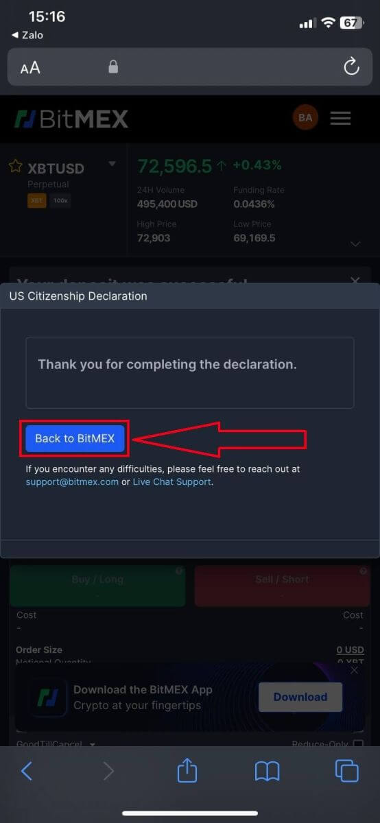 Jak otevřít demo účet na BitMEX Jak otevřít demo účet na BitMEX