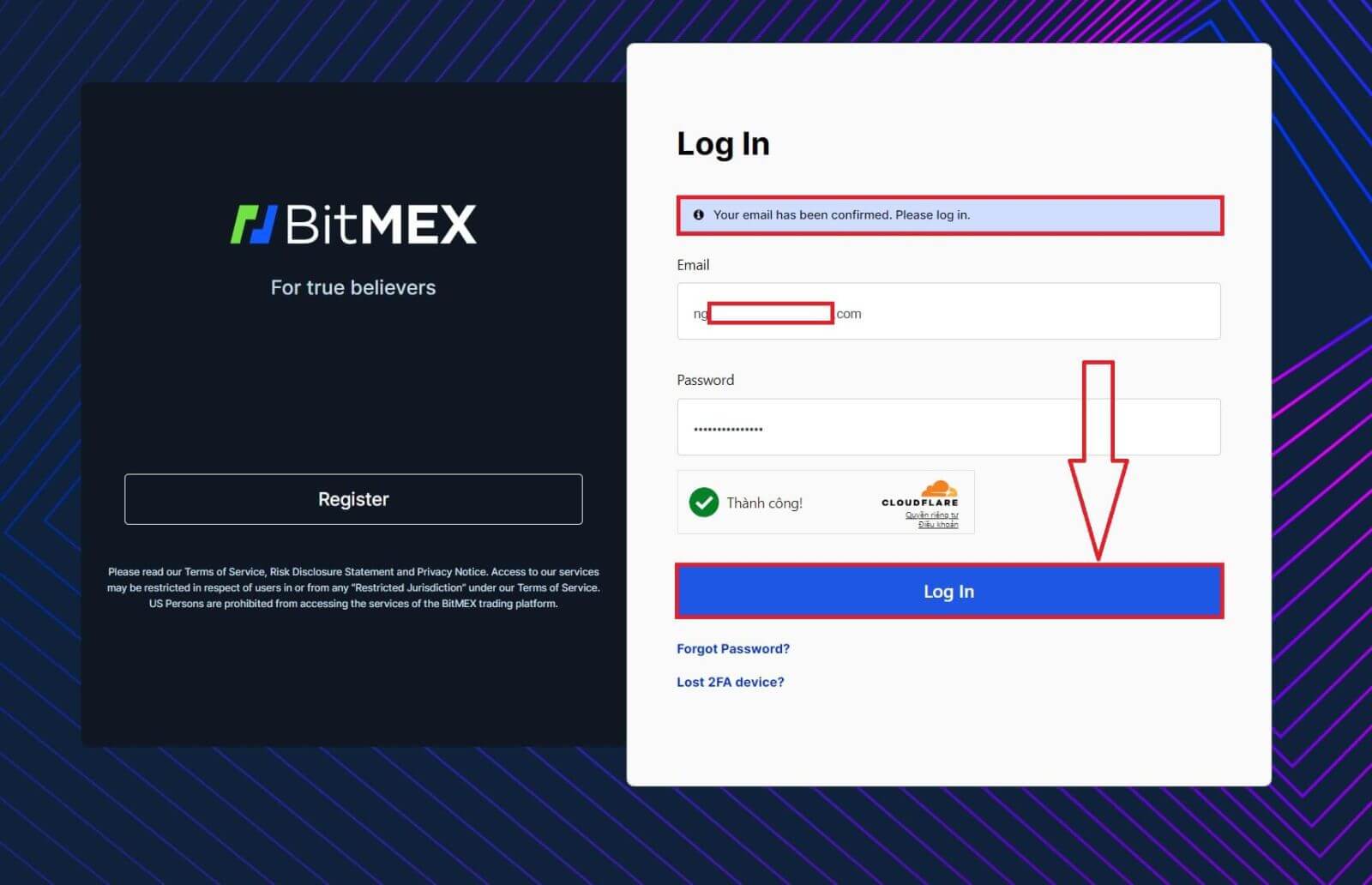 Jak otevřít demo účet na BitMEX Jak otevřít demo účet na BitMEX