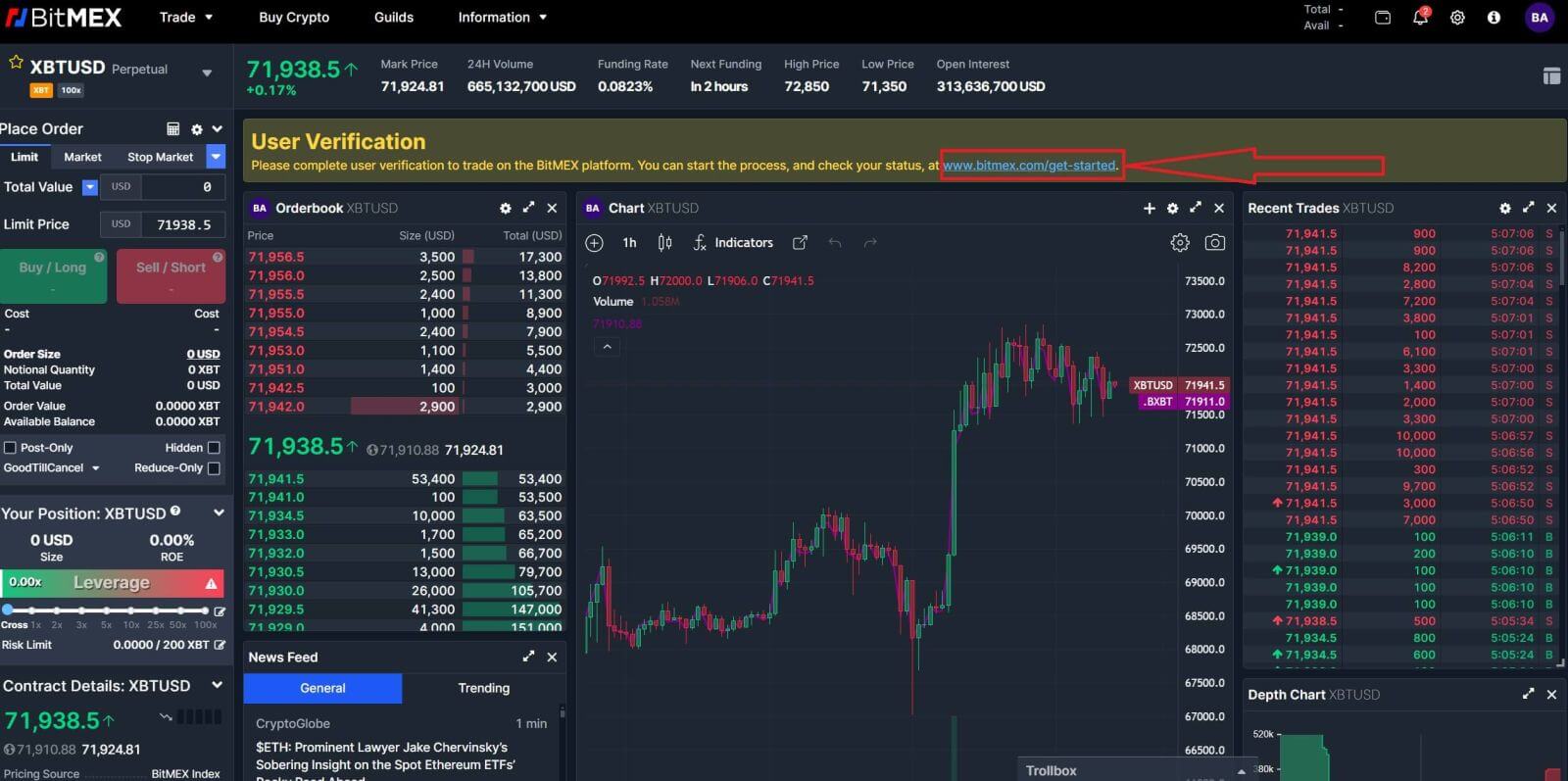 Wéi registréiert a verifizéiere Kont op BitMEX Wéi registréiert a verifizéiere Kont op BitMEX